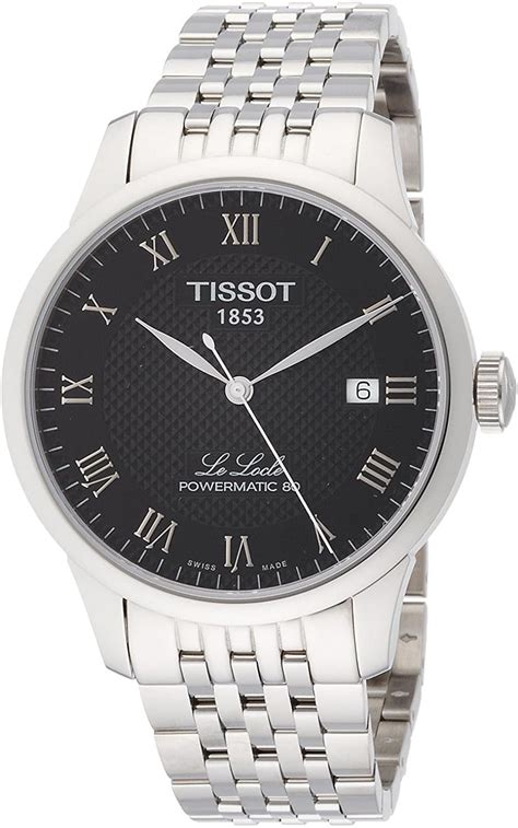 Tissot Mens Analogue Automatic Watch With Stainless Steel Strap T0064071105300 Uk