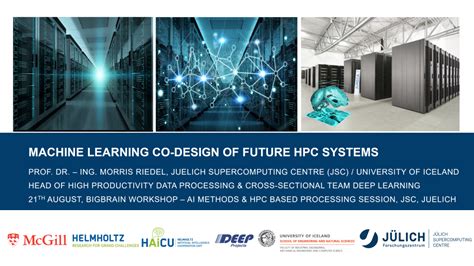 Machine Learning Co-Design of Future HPC Systems - Prof. Dr. - Ing