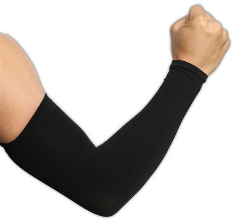 1 Pair Cooling Arm Sleeves Cover Uv Sun Protection Outdoor Sports For