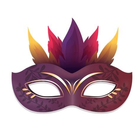 Máscara de carnaval de fuego púrpura - Descargar PNG/SVG transparente png image