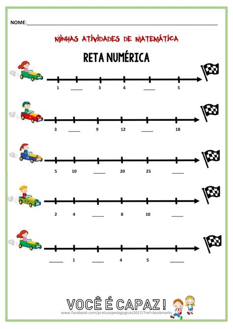 Atividades Sobre Reta Numérica