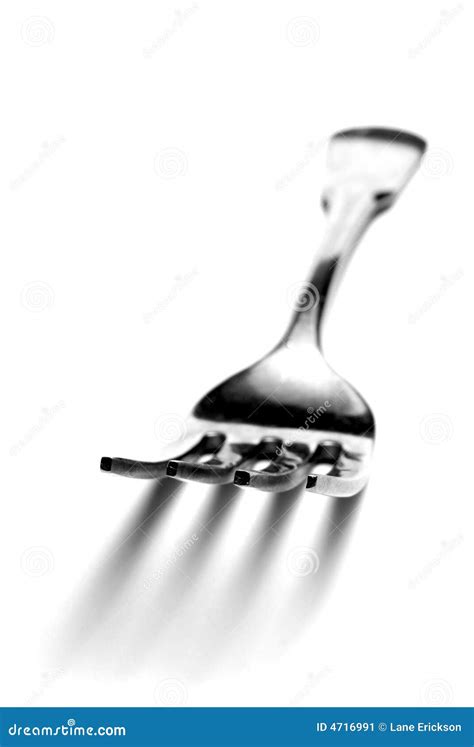 Fork Stock Image Image Of Utensils Forked Shadow Shape 4716991
