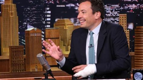 Jimmy Fallon Tonight Show Host Explains Horrific Finger Injury