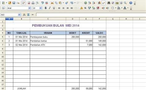 Inilah Contoh Laporan Keuangan Bulanan Excel 2022 Otosection