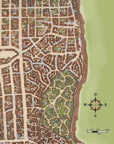 Waterdeep City Of The Deadtrade Ward Dnd World Map Map Design