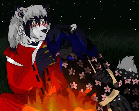 Art Trade Kiba And Kumi By Firewolf Anime On Deviantart