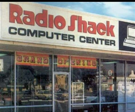 Radio Shack Radio Shack Childhood Childhood Memories 70s