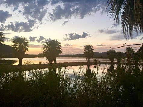 Mittry Lake Yuma Yuma Arizona Lake Celestial Sunset Outdoor