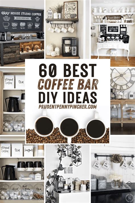 60 Best Diy Home Coffee Bar Ideas Prudent Penny Pincher