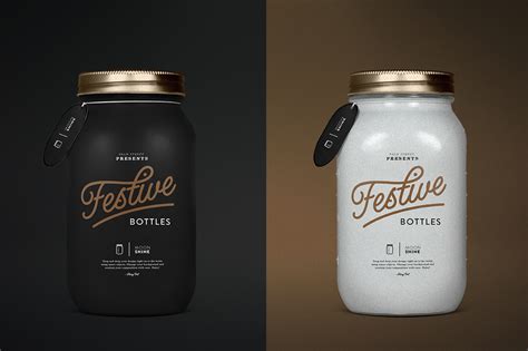 mason jar mock  product mockups  creative market