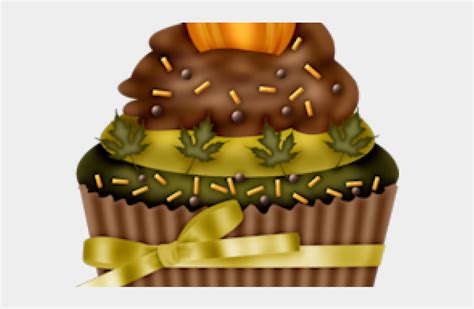 Fall Birthday Cake Clip Art