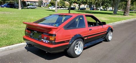 All remain popular in rally, touring. TOYOTA SPRINTER TRUENO GT APEX AE86 Right Stealing Fast ...