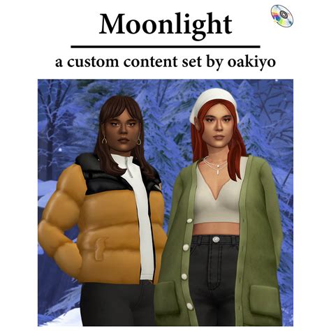 Oakiyo Moonlight Collection The Sims 4 Create A Sim Curseforge