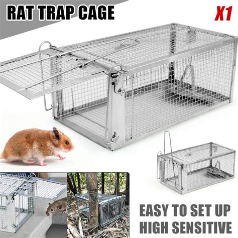 Buy Yuanshu Humane Rat Trap Cage Live Animal Catch Pest Rodent Mouse