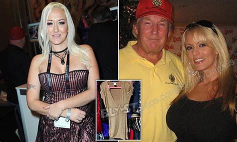 Alana Evans Claims Stormy Daniels Kept Dress From Night With Trump