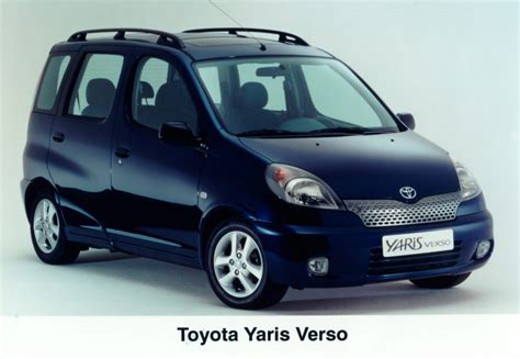 Toyota Yaris Verso 1999 2006 Compact Mpv Outstanding Cars