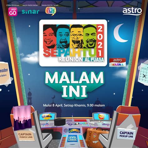Mereka masih mengekalkan pelawak yang sama iaitu jep, shuib, rahim dan ilya. Sepahtu Reunion Live 2021 Minggu 4 Tonton Full Online ...