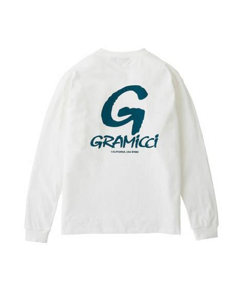 グラミチgramicci Tシャツ 長袖 G ロゴlstシャツ G Logo Ls Tee G2su T012 White