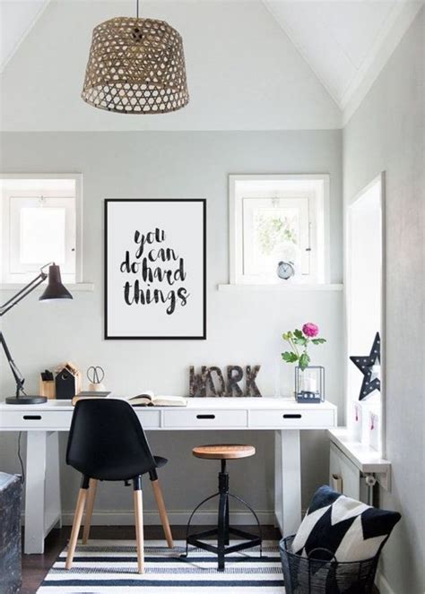 Browse through the largest collection of home design ideas for every room in your home. Clean And Bright, Boho Home Office Inspiration Ideas