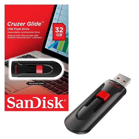 32gb Sandisk Cruzer Glide Usb 20 Flash Drive Usb 20 Memory Stick 32gb