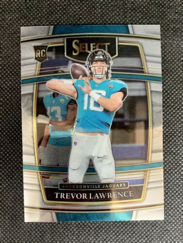 2021 Panini Select Trevor Lawrence Rc 43 Concourse Base Jaguars Star Rookie Ebay