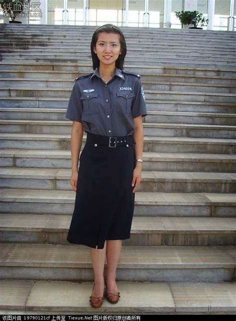 The Uniform Girls Pic China Chinese Policewoman Uniforms 6