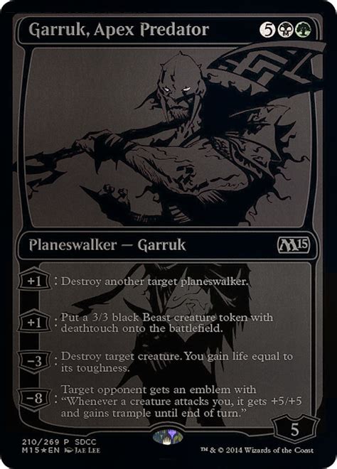 Garruk Apex Predator Trading Cards Individual Hobbydb