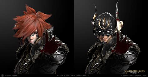 Dark Knight Final Fantasy Xiv Shadowbringers Fan Art — Polycount