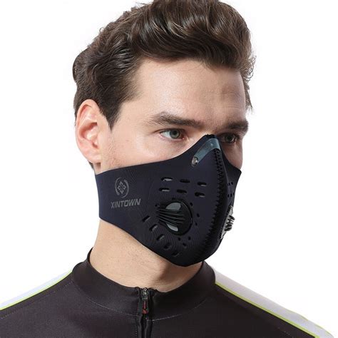 Xintown Menwomen Activated Carbon Dust Proof Mowing Mask Anti