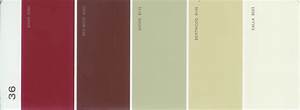 Martha Stewart Paint 5 Color Palette Card 36