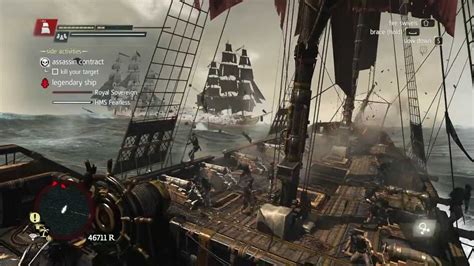 Assassin S Creed Iv Black Flag Legendary Ship Fight Youtube