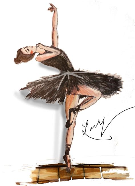 Ballerina Fashion Illustration By Inkandtulle On Etsy Ballerina Style