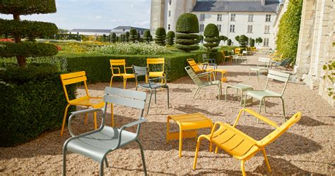 La marque est le créateur des fameuses chaises luxembourg, les bancs louisiane, les chaises bistro. Salon de jardin metal francais - Mailleraye.fr jardin