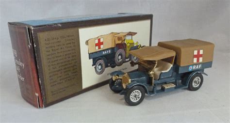 Rockertron Toys Matchbox Models Of Yesteryear Y C Crossley Raf Tender With Tan Canopy