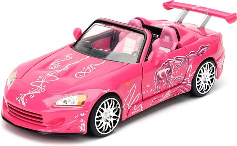 最新エルメス [ジェイダ]Jada NEW 1:24 W/B FAST & FURIOUS PINK SUKI'S HONDA S2000