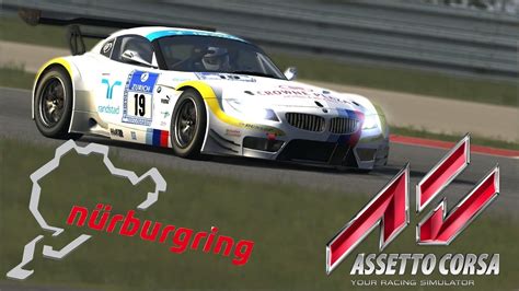 BMW Z4 GT3 Nürburgring Assetto Corsa YouTube