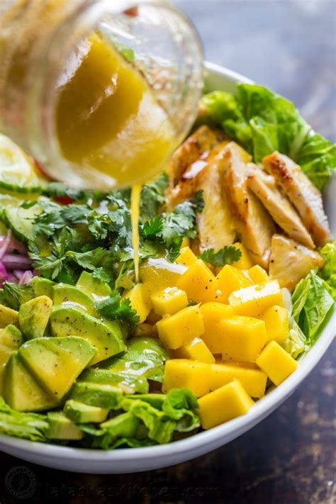 If your tuna is too wet, your salad is wet. Chicken Mango Avocado Salad (Cheesecake Factory ...