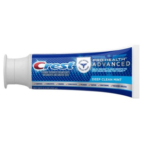Crest Pro Health Advanced Deep Clean Mint Toothpaste 35 Oz Foods Co