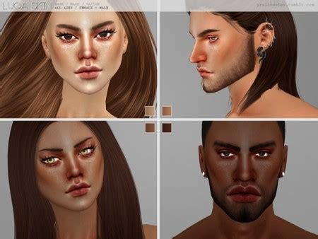 Ps Luca Skin By Pralinesims At Tsr Sims Updates