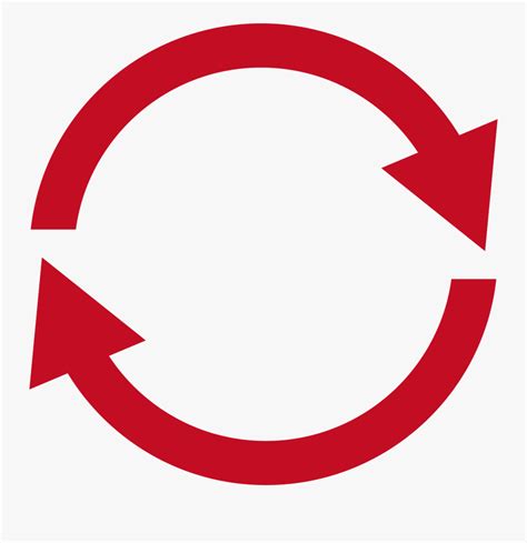 Yellow Circle With Red Arrow Logo