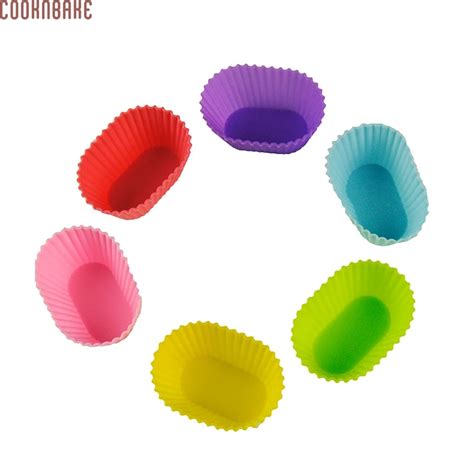 COOKNBAKE DIY Cake Mold Silicone Bakeware Mold Cm Oval Pastry Mold Jelly Pudding Mold FDA