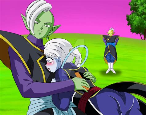 zamasu y su angel by dicasty1 on deviantart