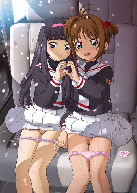 Kinomoto Sakura And Daidouji Tomoyo Cardcaptor Sakura Drawn By Tooo Atfbooru