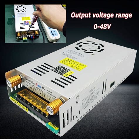 480w Adjustable Switching Power Supply With Digital Display Power