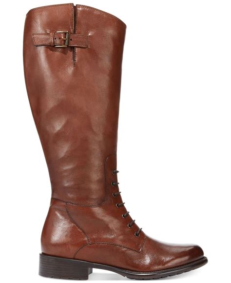 Clarks Artisan Womens Mullin Clove Tall Boots In Brown Lyst