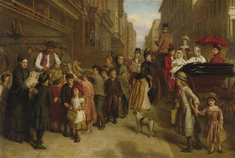 William Powell Frith Poverty And Wealth 1888 Categorywilliam