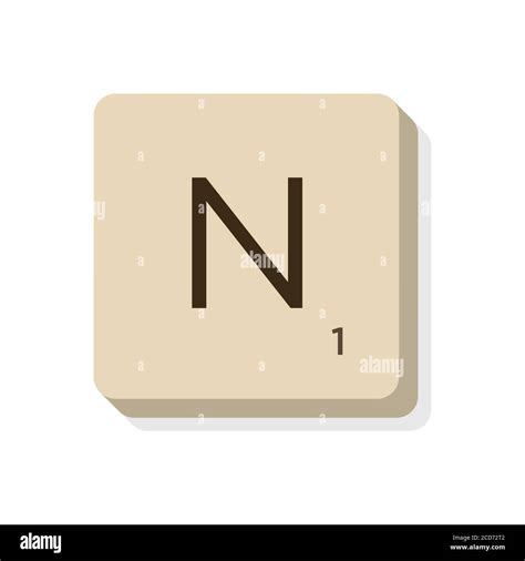 Scrabble Letter N Hi Res Stock Photography And Images Alamy