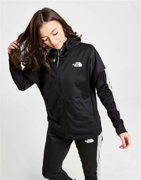 The North Face Mittellegi Panel Full Zip Hoodie Black Womens From