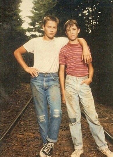 River Phoenix And Wil Wheaton Stand By Me River Phoenix Wil Wheaton