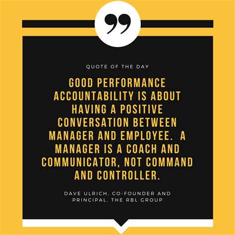 Quote By Dave Ulrich On Performance Management Co Founder Leadership